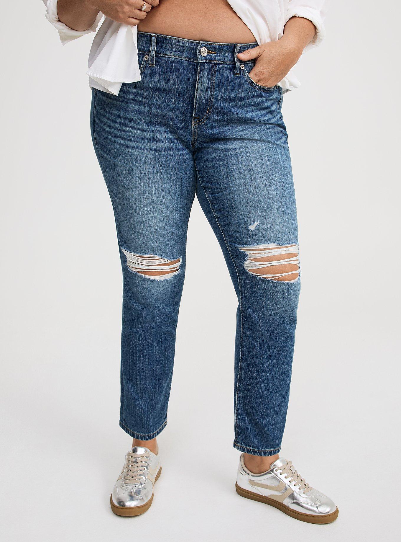 PERFECT BOYFRIEND MID-RISE JEAN