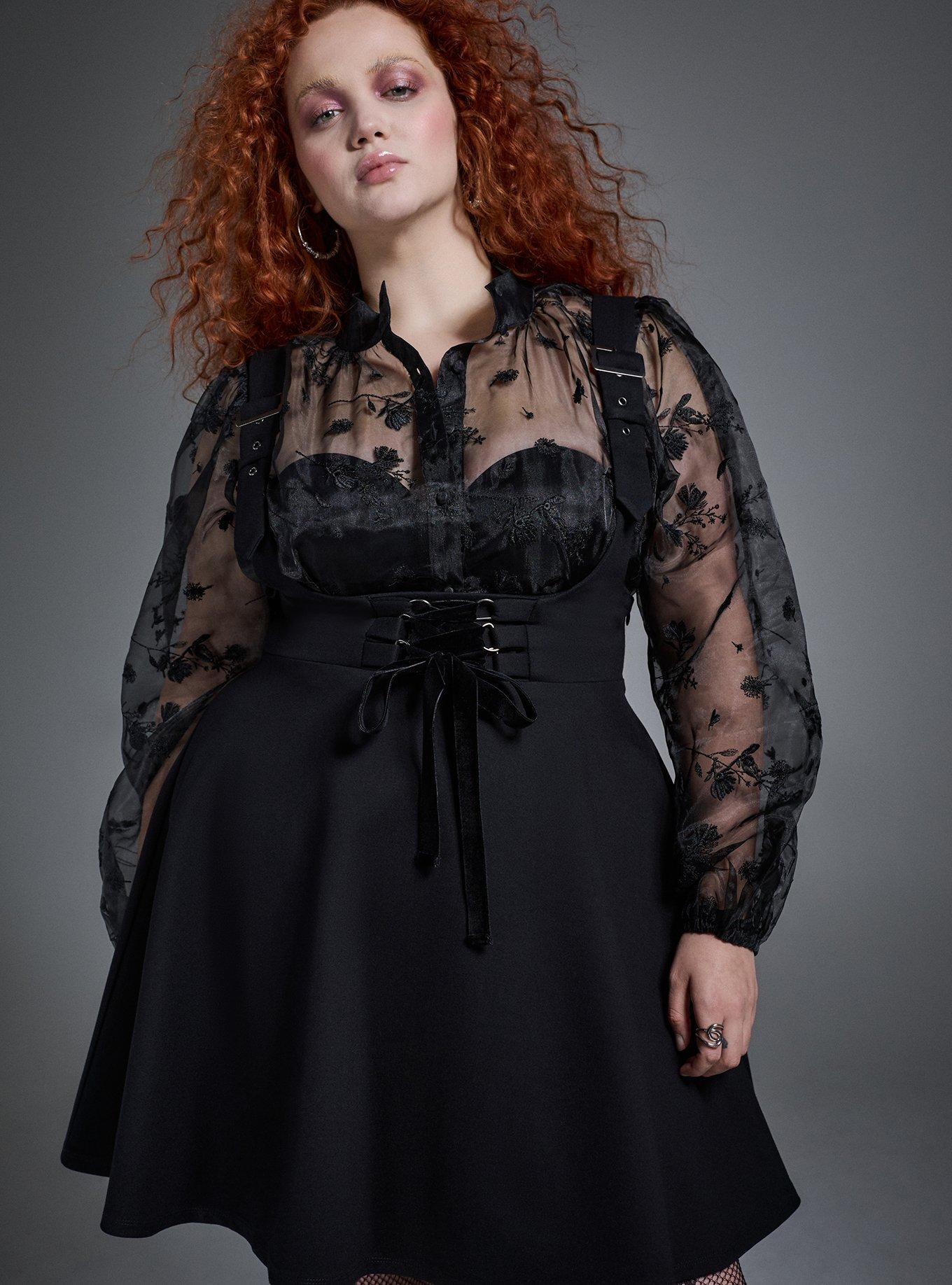 Nightfall Corset Pinafore