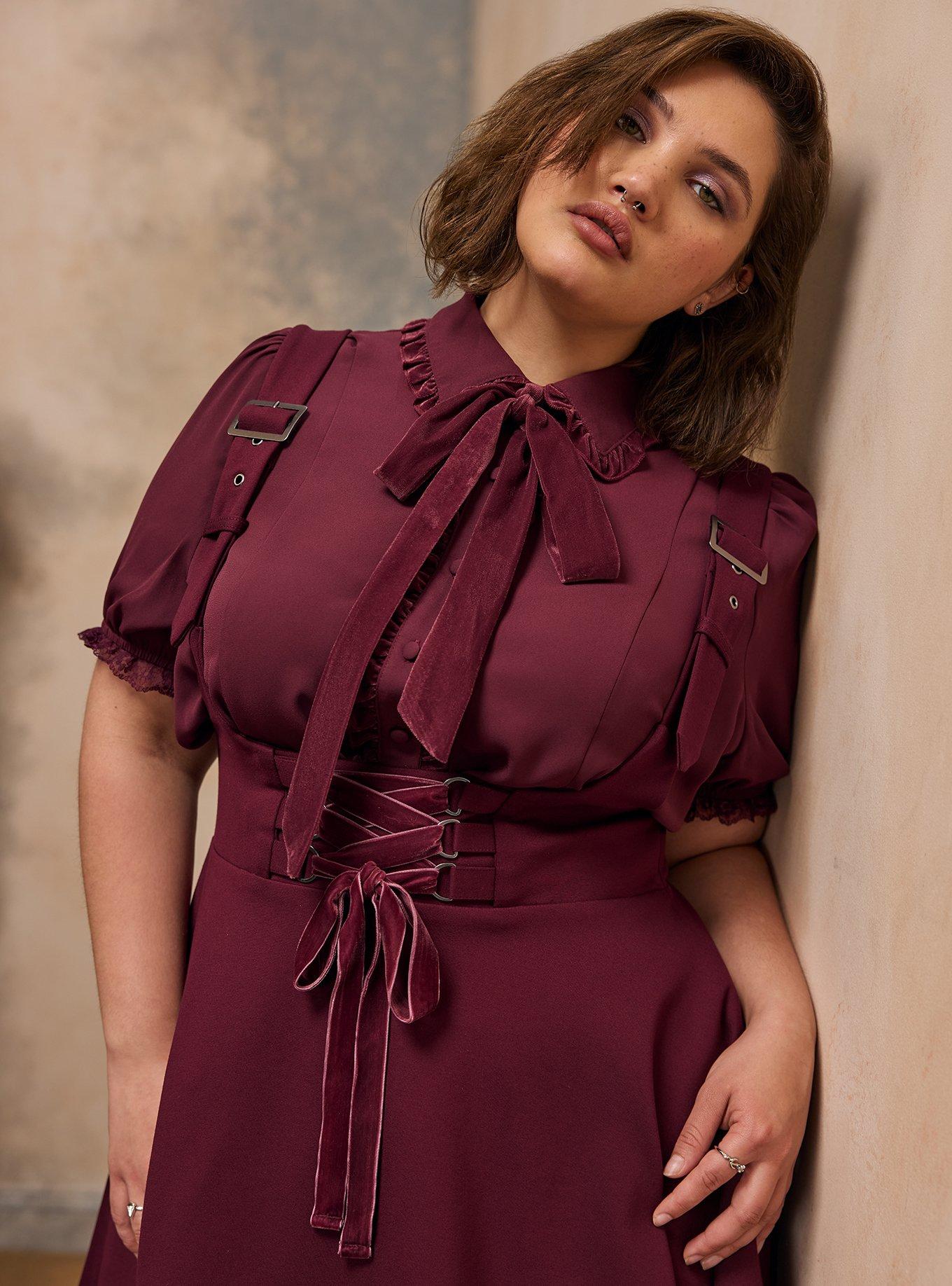 Nightfall Corset Pinafore, PORT ROYALE, alternate