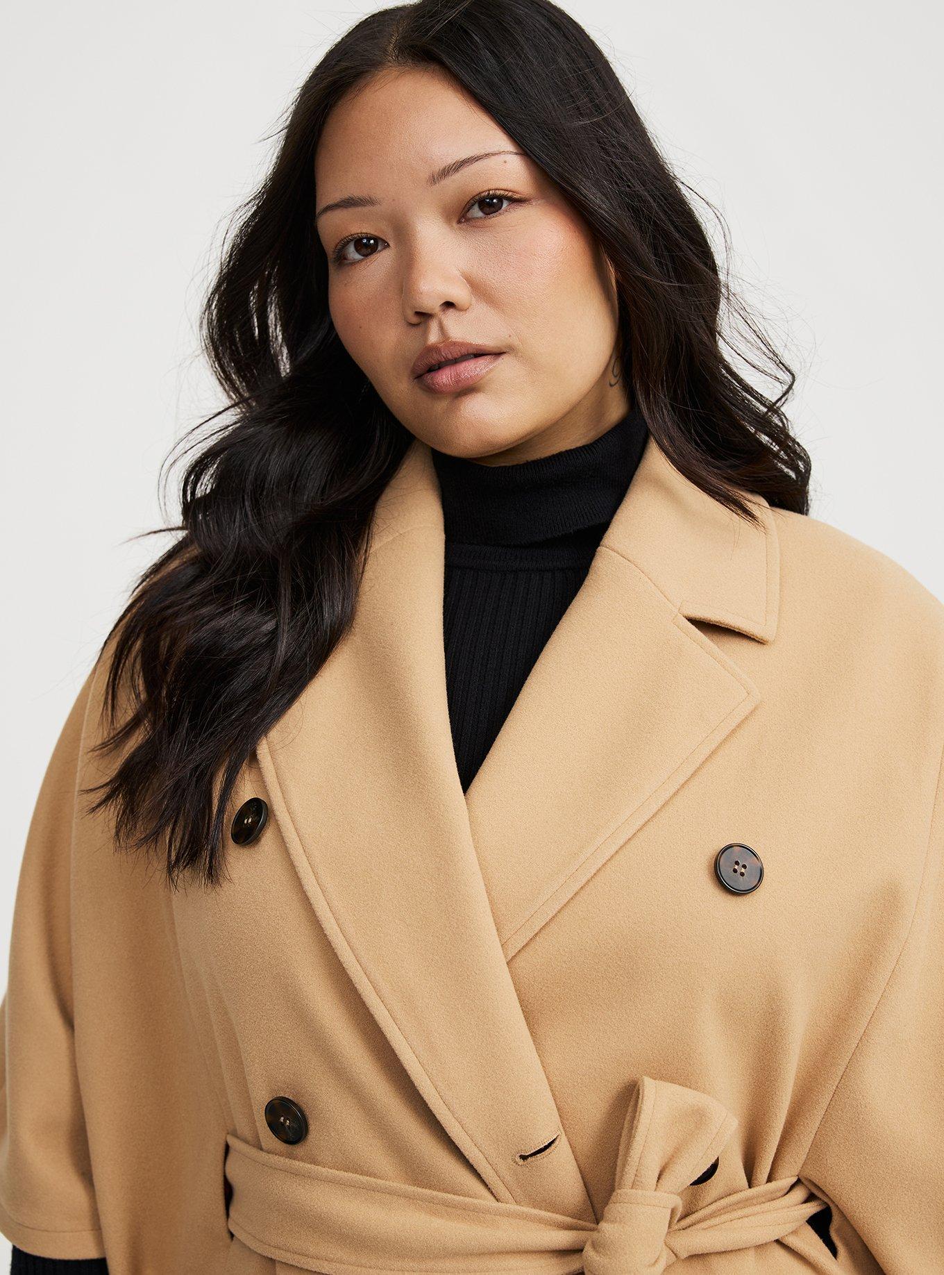 Softest Coat Tie-Front Cape