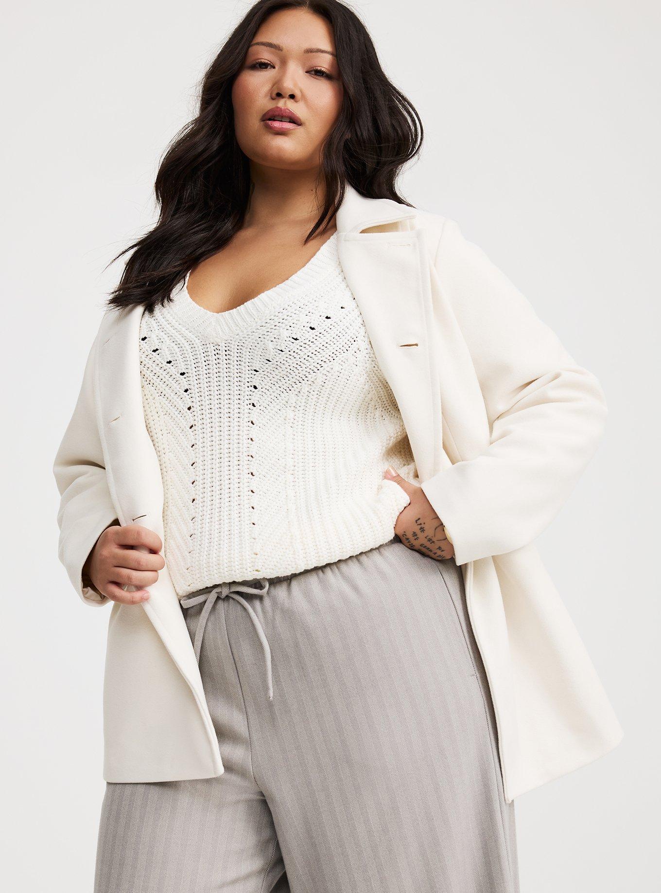 Mid Rise Wide Leg Pull-On Trouser