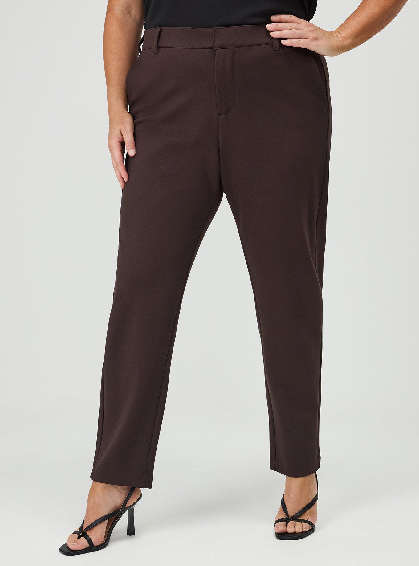 Modern Slim High-Rise Trouser, JAVA, alternate