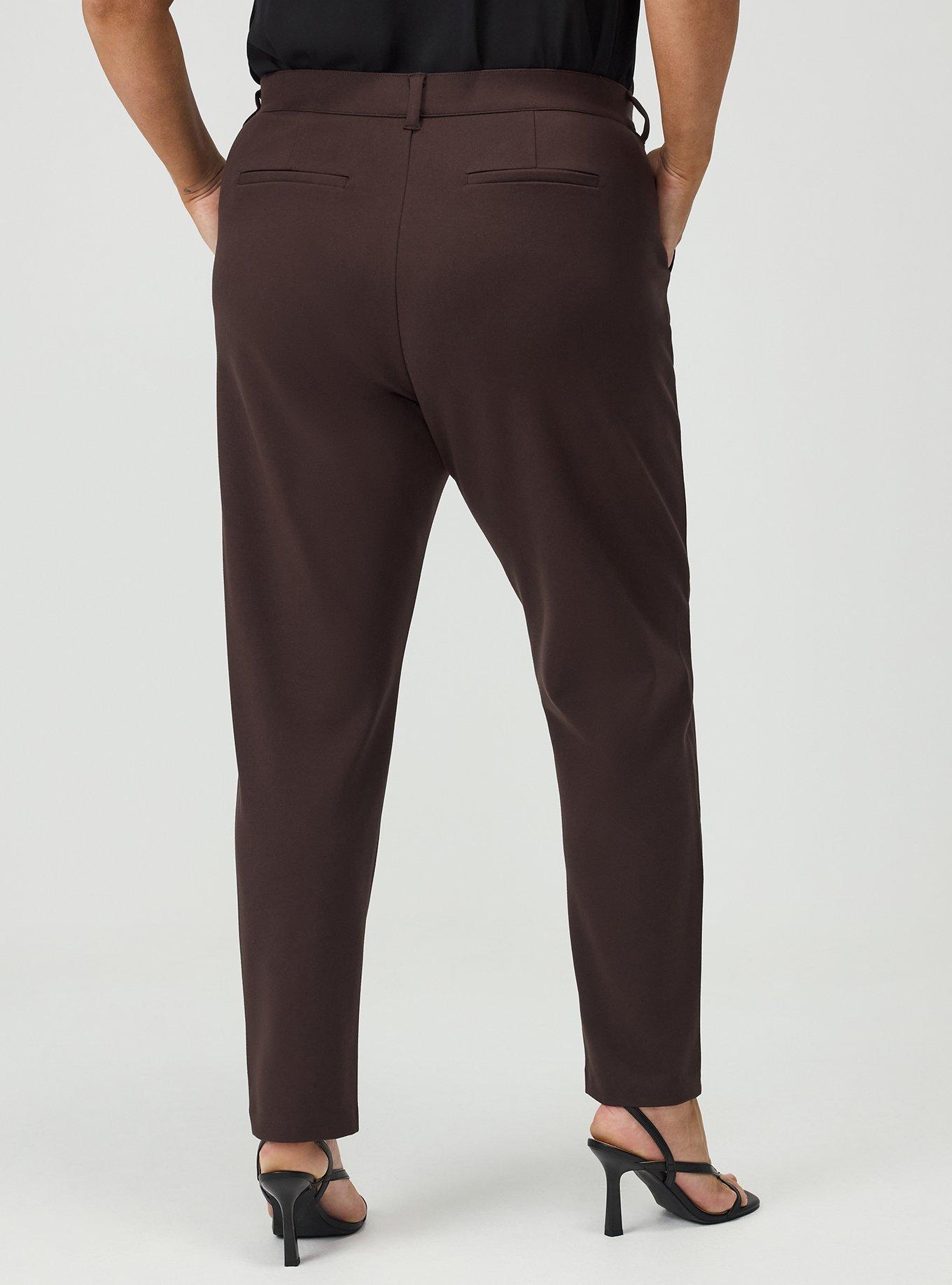 Modern Slim High-Rise Trouser, JAVA, alternate