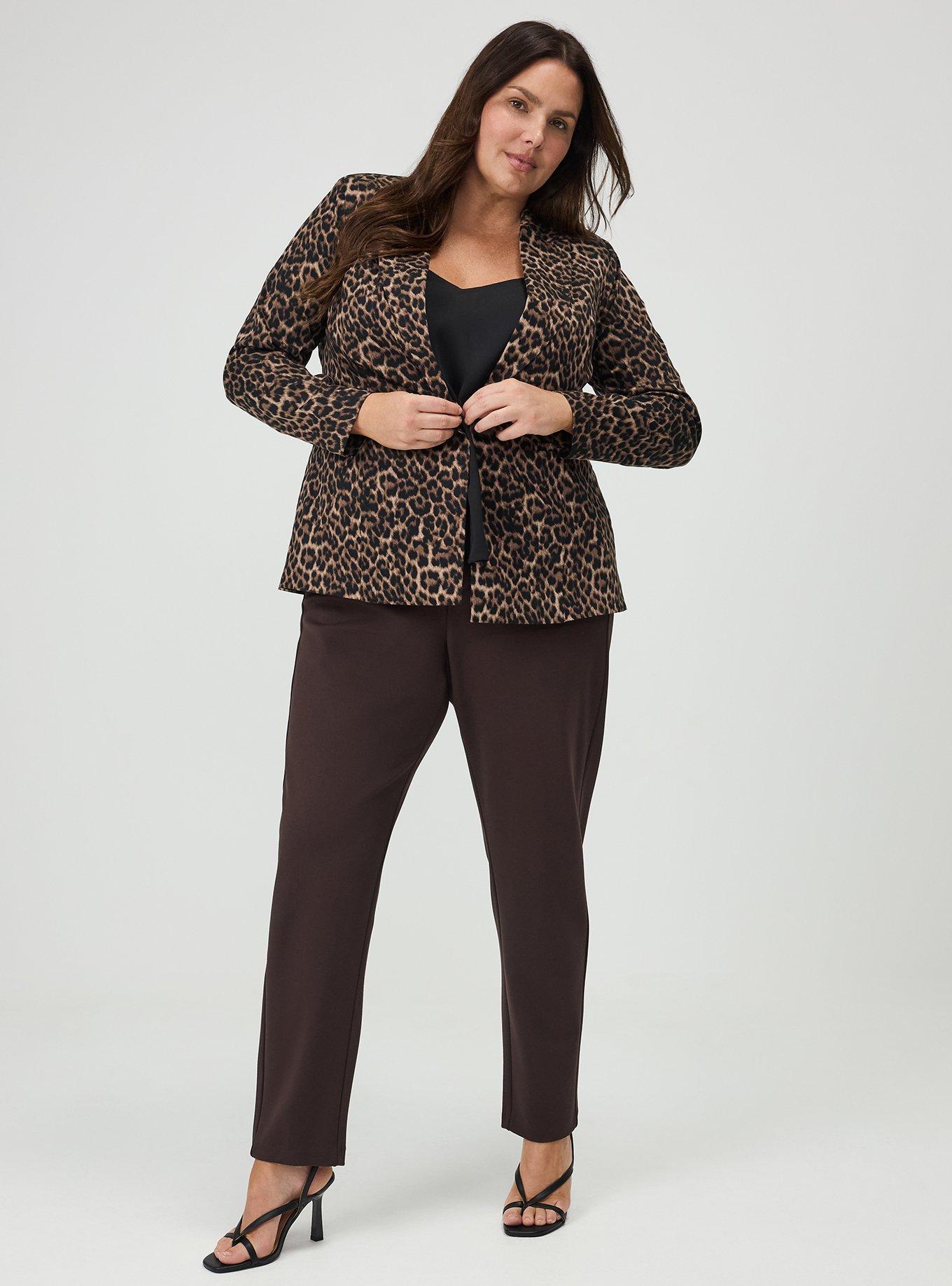 Modern Slim High-Rise Trouser, JAVA, alternate