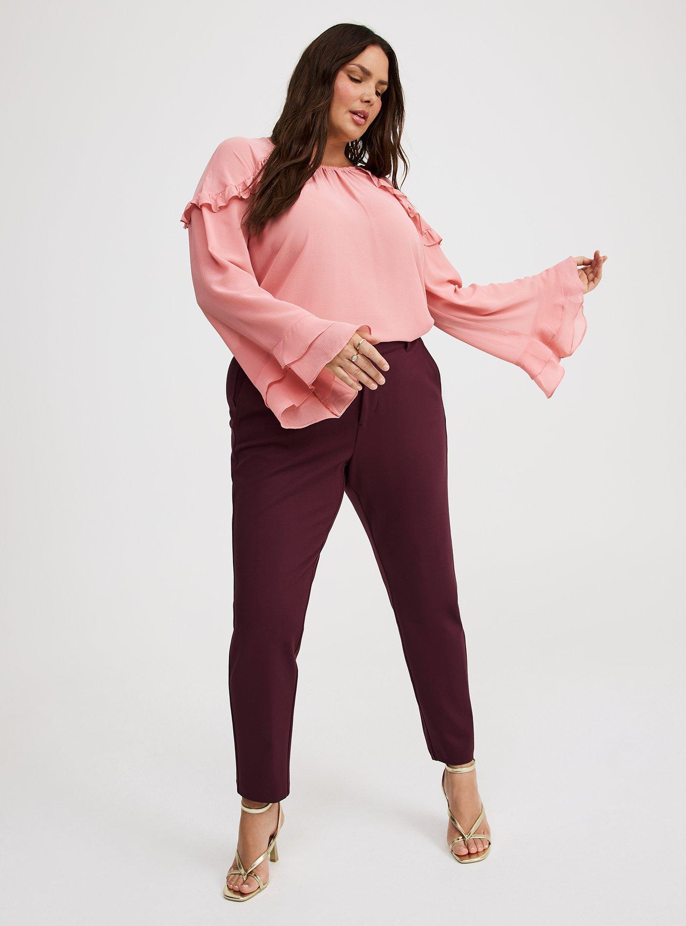 Modern Slim High-Rise Trouser