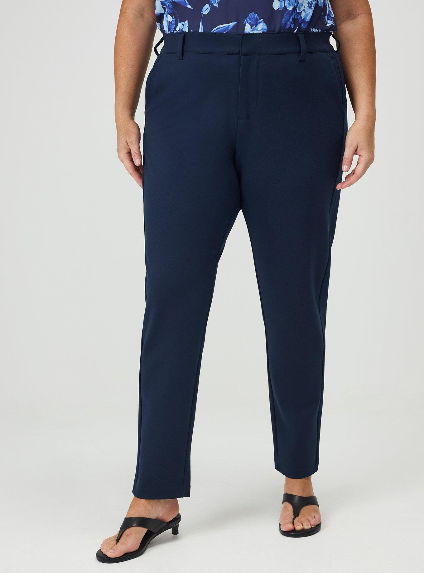 Modern Slim High-Rise Trouser, TOTAL ECLIPSE, alternate