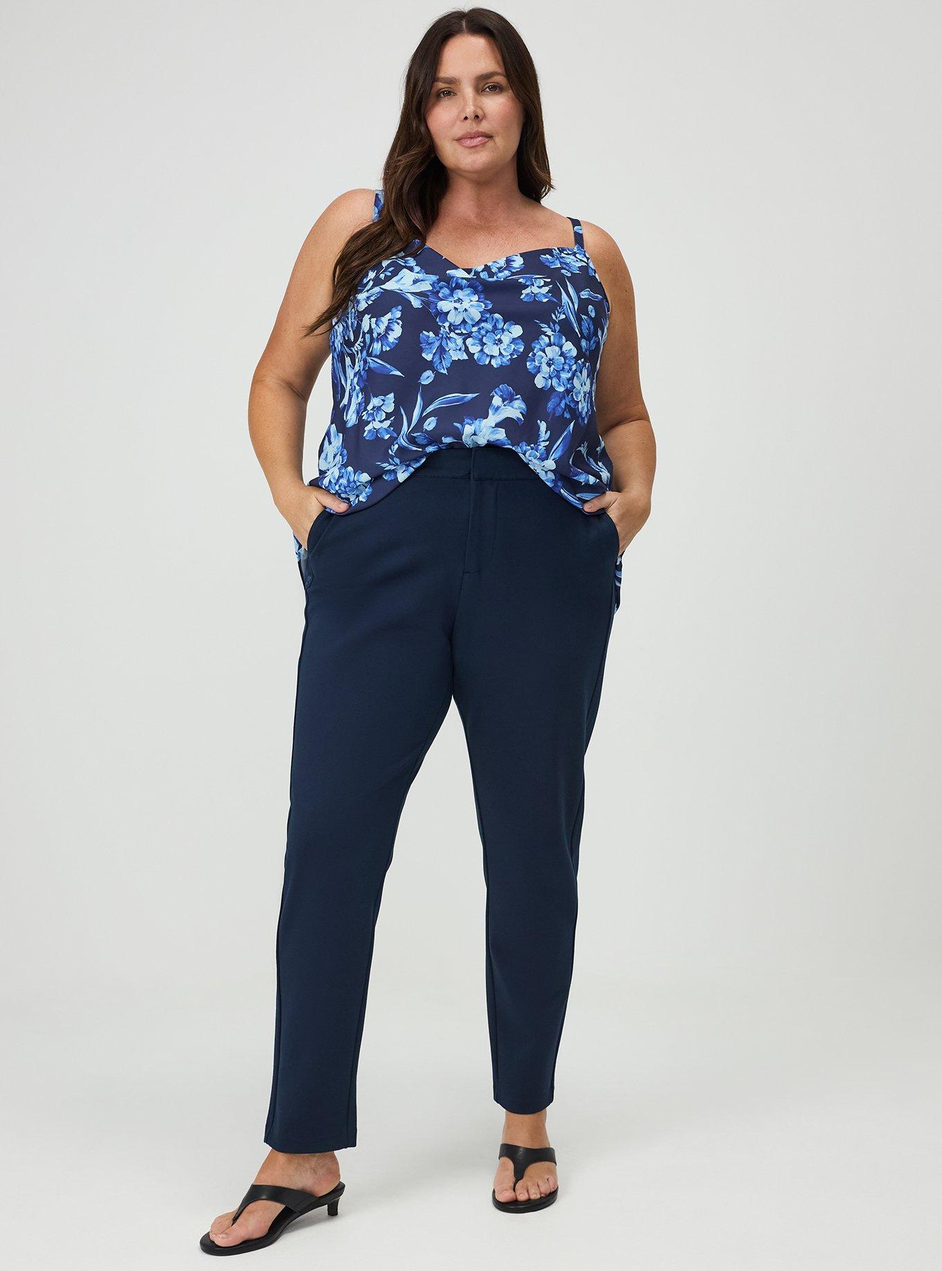 Modern Slim High-Rise Trouser, TOTAL ECLIPSE, alternate