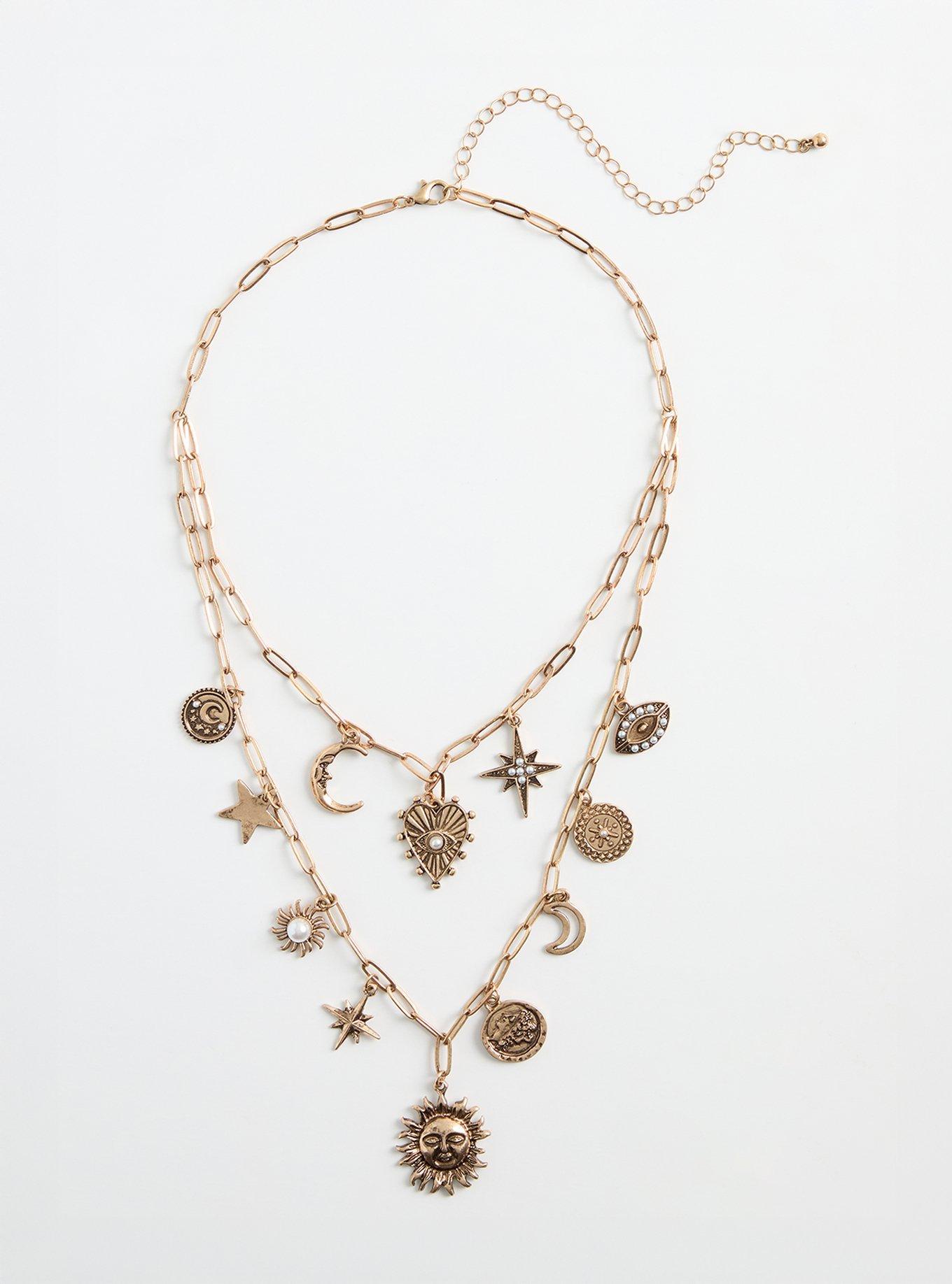 Charm Layered Necklace