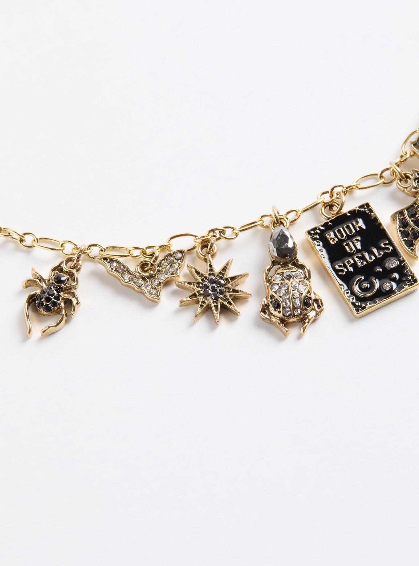 Book of Spells Charm Necklace