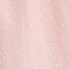 V-Neck Babydoll Top, SILVER PINK, swatch