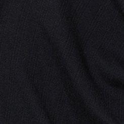 Plus Size LoveSick Cinch-Front Long-Sleeve Top, DEEP BLACK, swatch