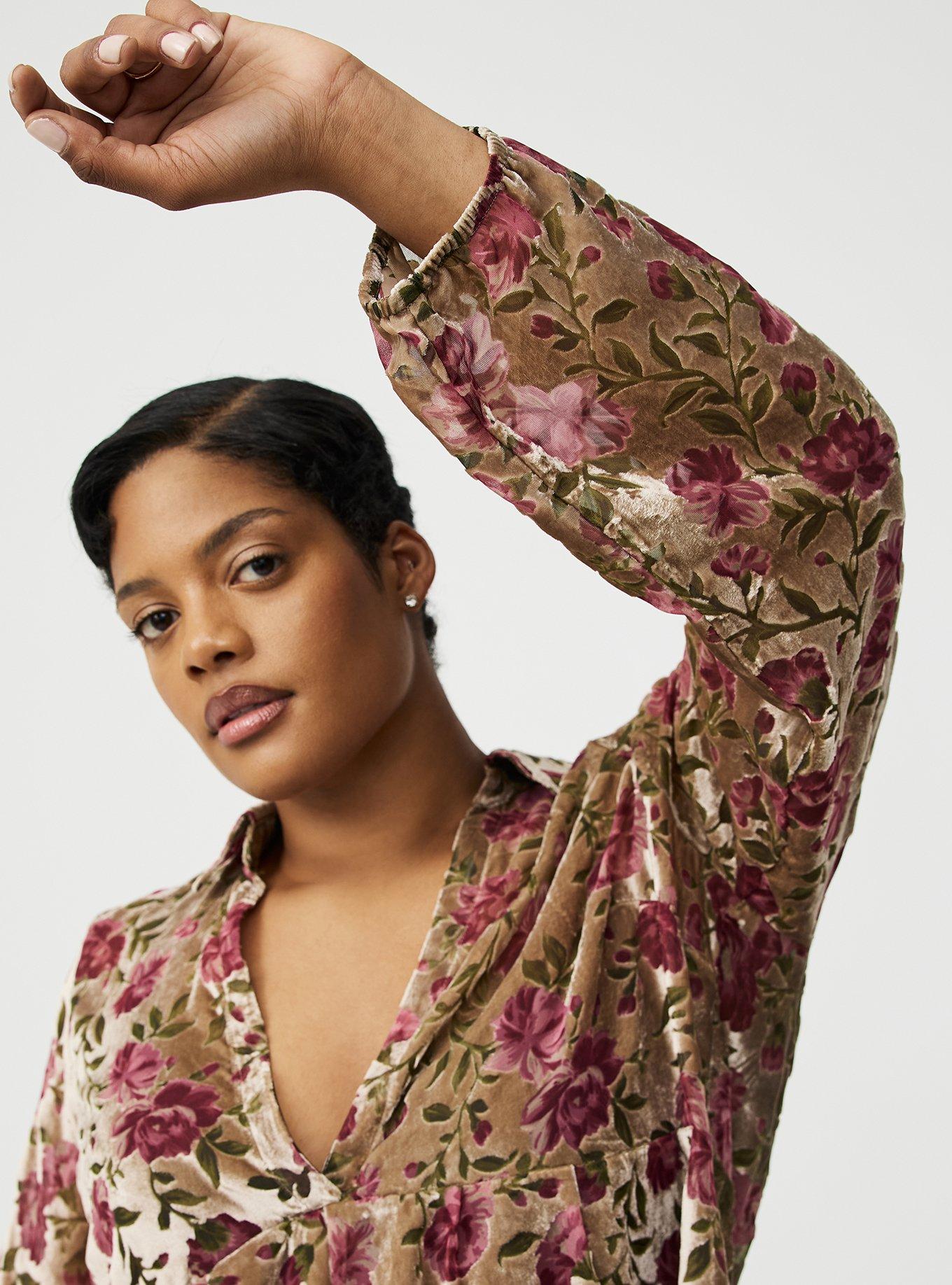 Velvet Hi-Lo Tunic Top