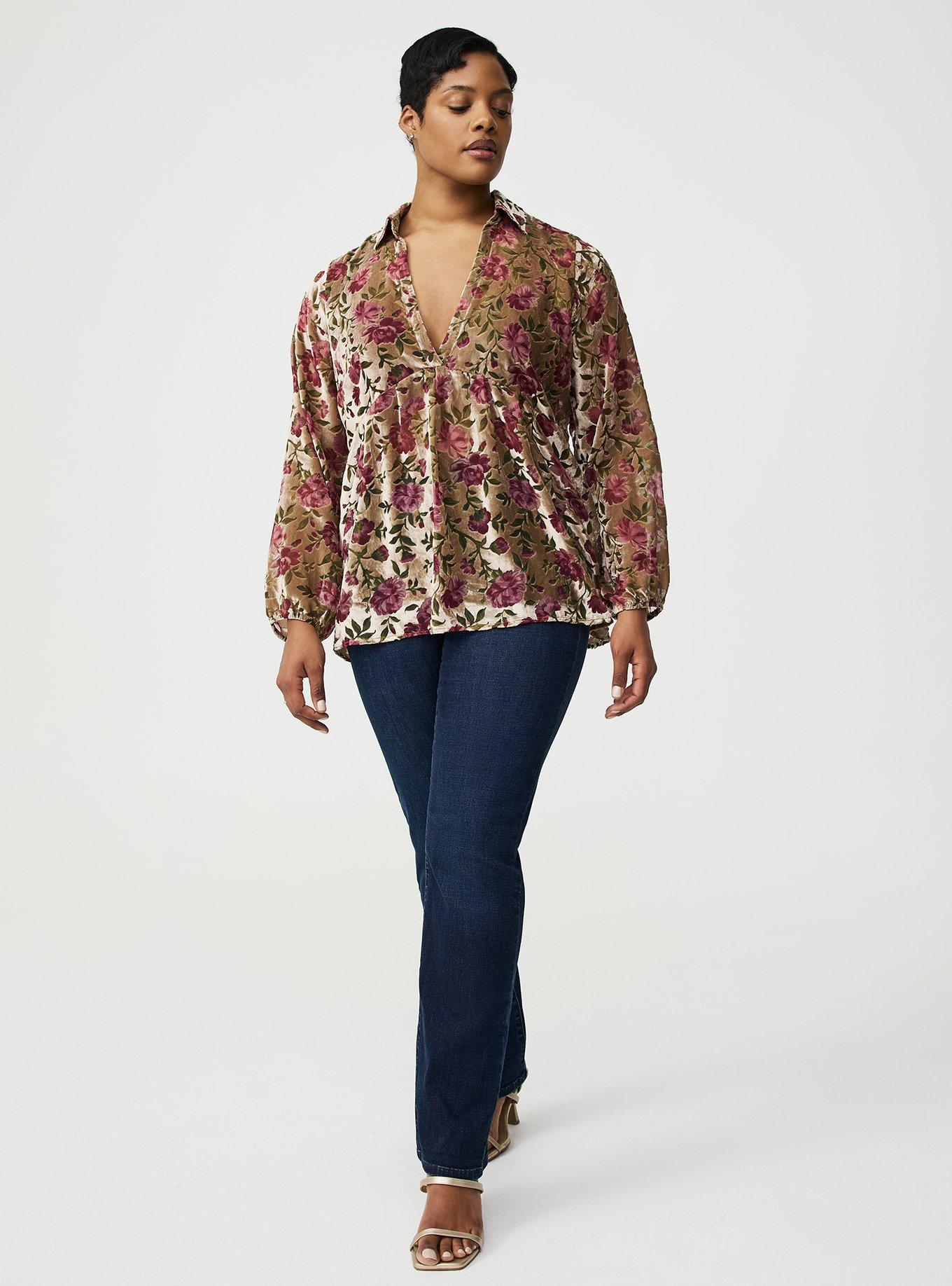 Velvet Hi-Lo Tunic Top