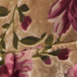 Velvet Hi-Lo Tunic Top, KENDALL FLORAL BURNOUT, swatch