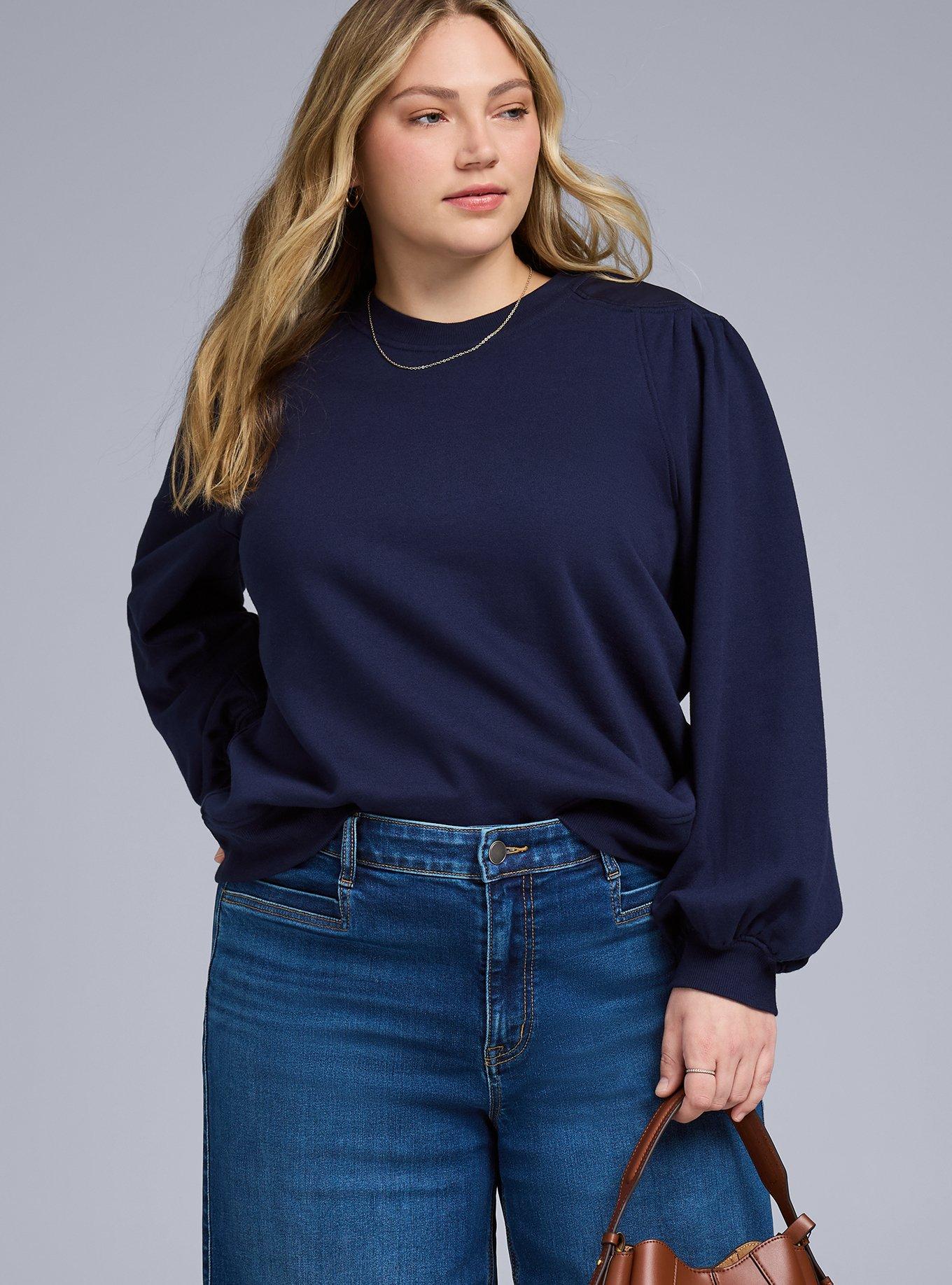 Belle Isle Shoulder Patch Sweatshirt