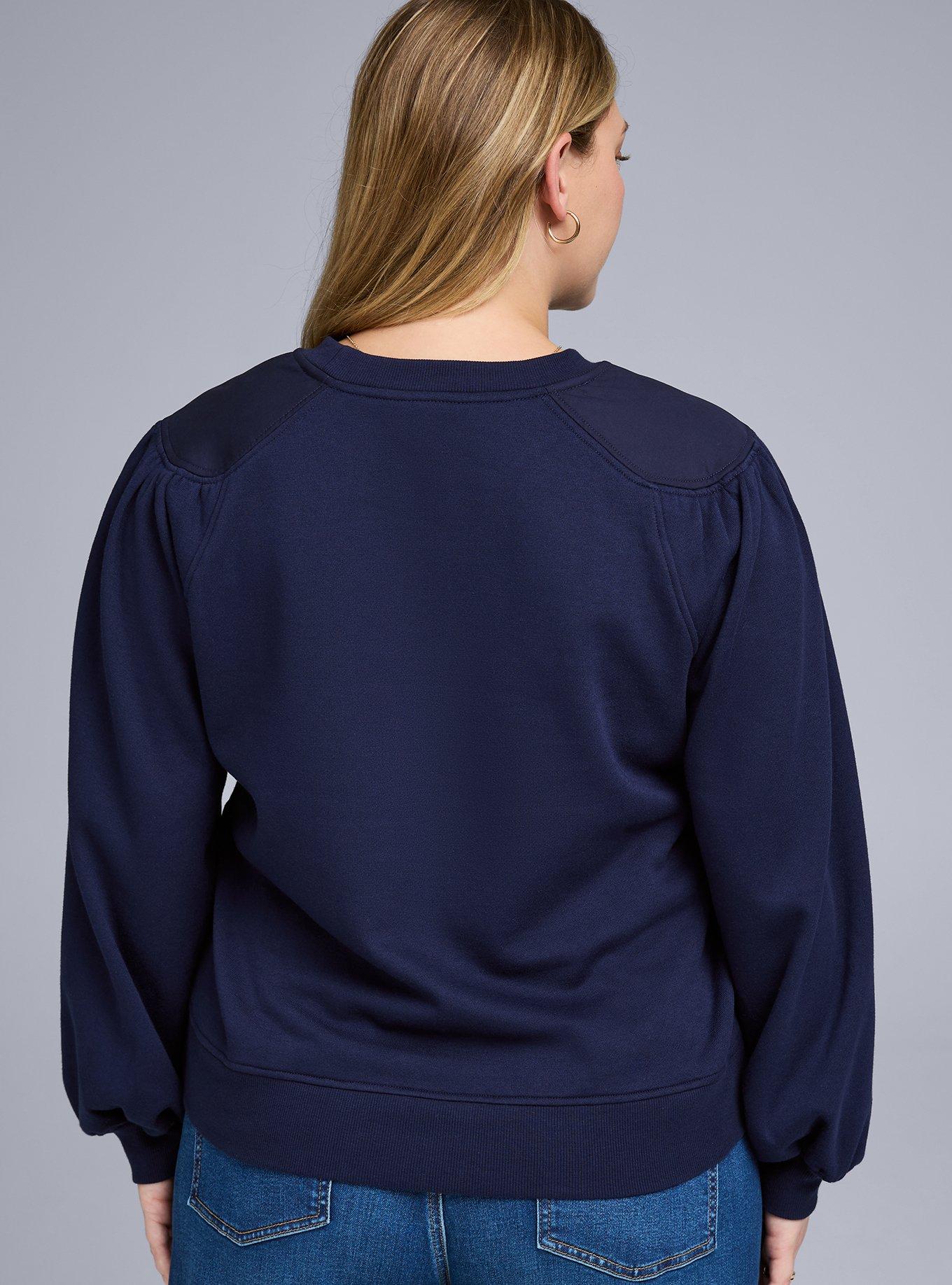 Belle Isle Shoulder Patch Sweatshirt