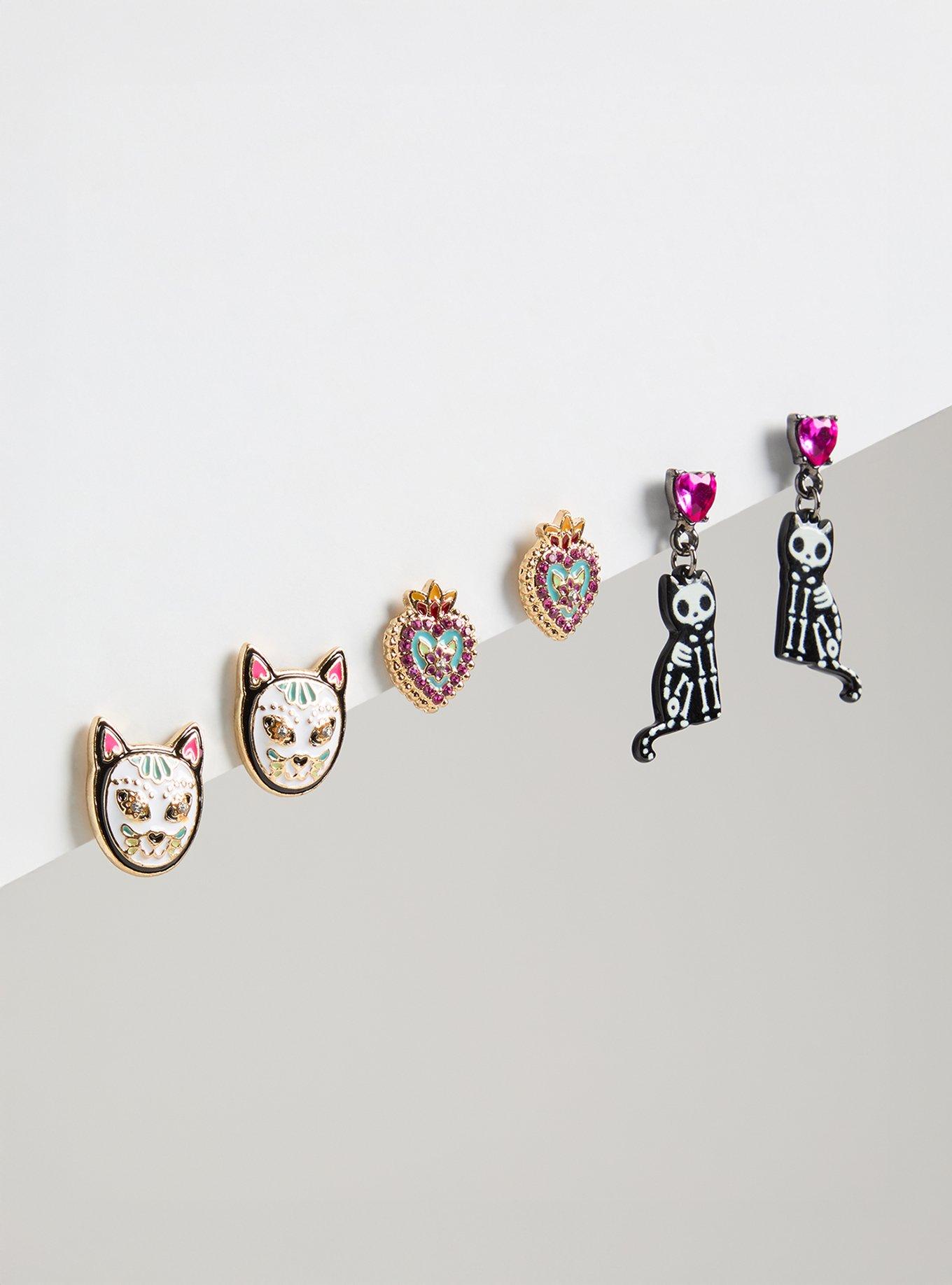 Dia de Los Muertos Stud Set
