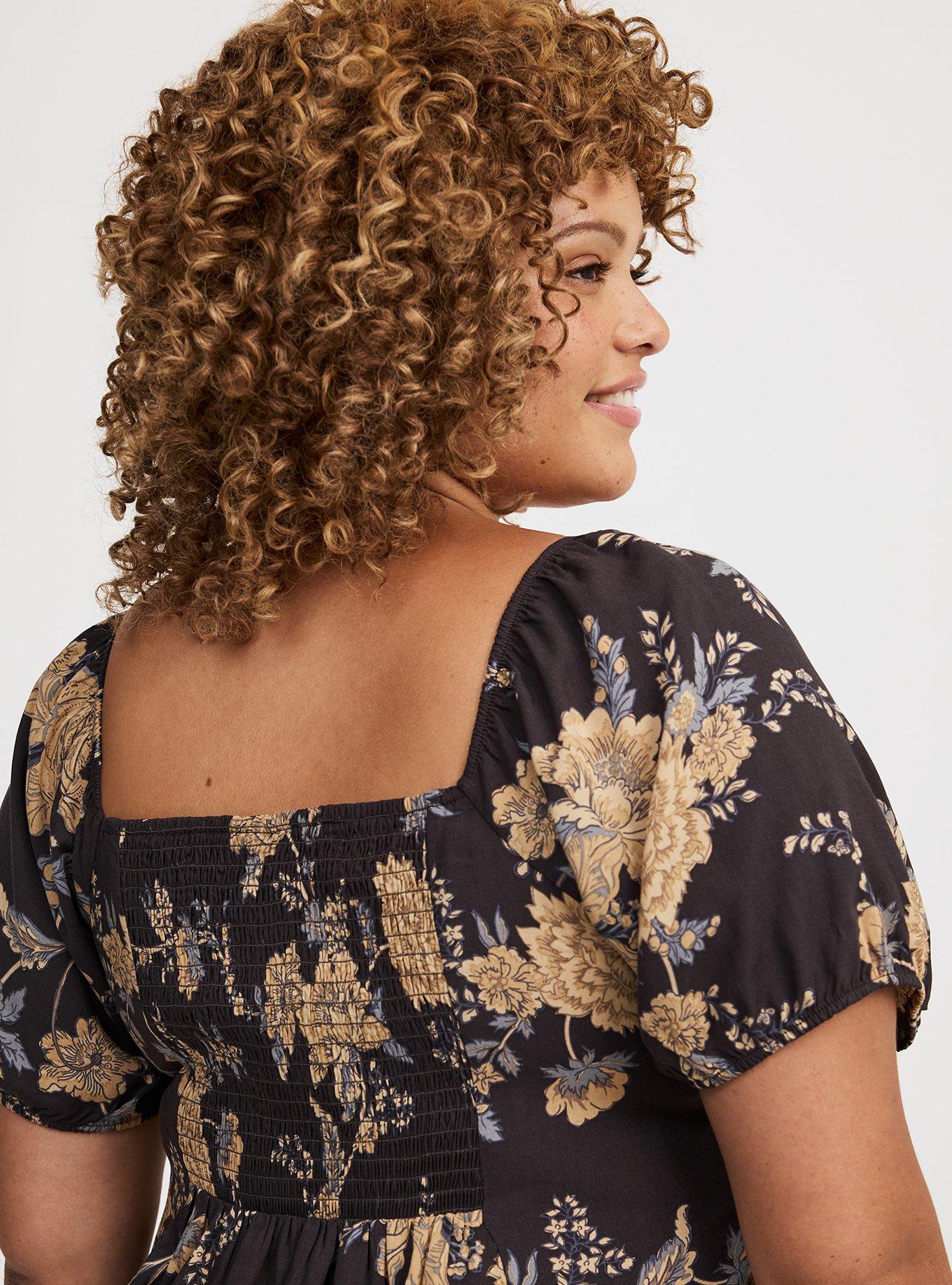 Puff Sleeve Corset Top