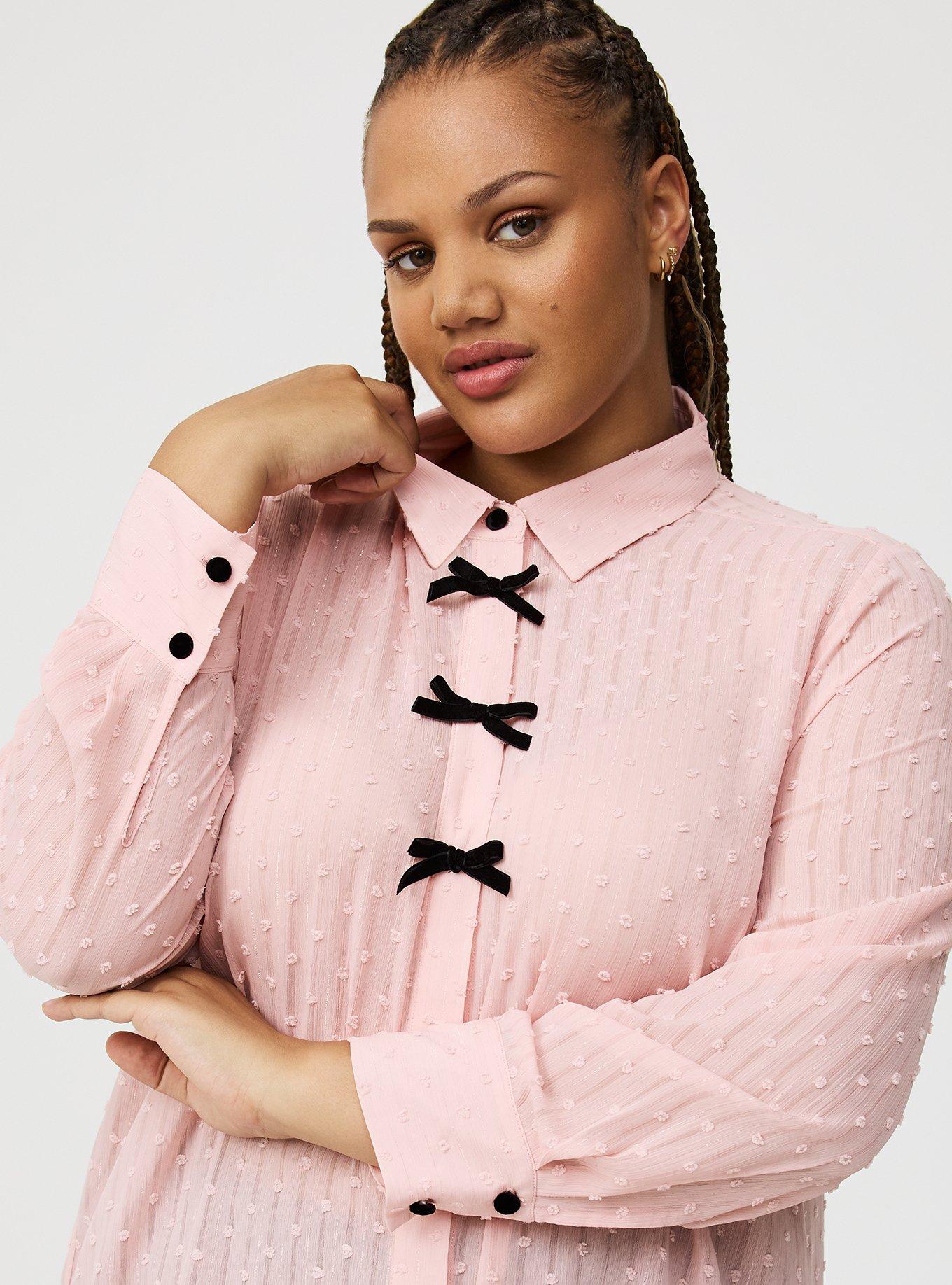 Bow Long Sleeve Shirt
