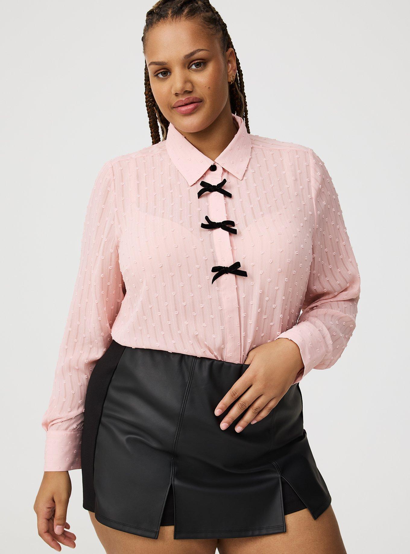 Bow Long Sleeve Shirt