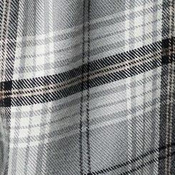 Lizzie Flannel Tunic, MORE PLAID GREY, swatch
