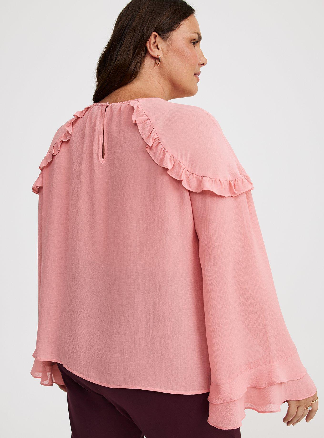 トップス andequal piping bulky frill blouse 7.13(sun) NEW COLLECTION 】 ⁡ ⁡ andequal NEW COLLECTION