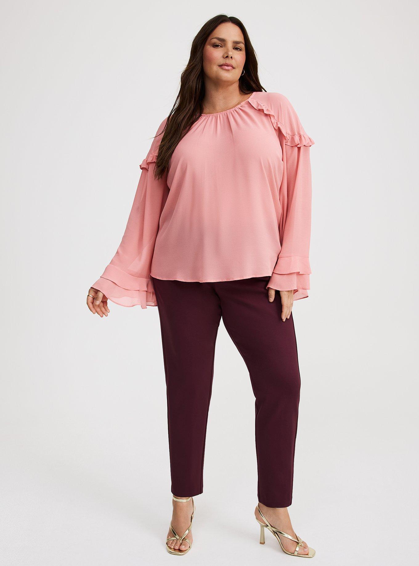 トップス andequal piping bulky frill blouse 7.13(sun) NEW COLLECTION 】 ⁡ ⁡ andequal NEW COLLECTION