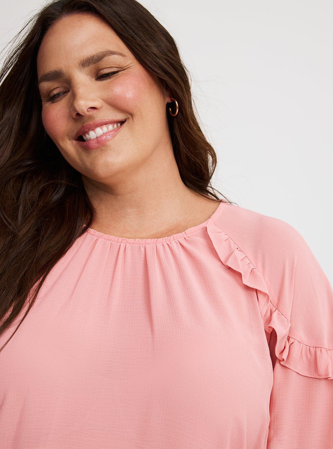 トップス andequal piping bulky frill blouse 7.13(sun) NEW COLLECTION 】 ⁡ ⁡ andequal NEW COLLECTION