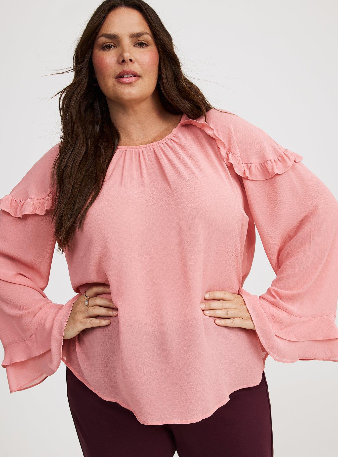 トップス andequal piping bulky frill blouse 7.13(sun) NEW COLLECTION 】 ⁡ ⁡ andequal NEW COLLECTION