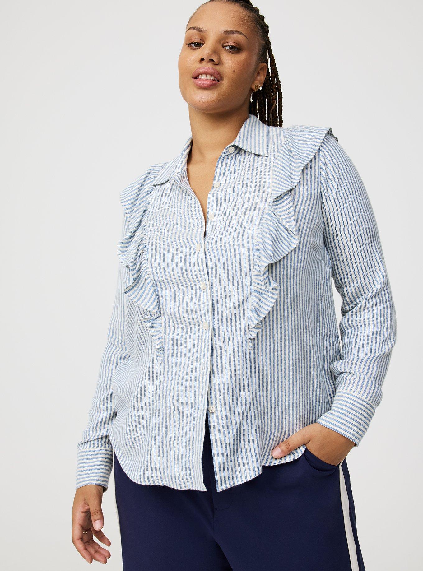 ruffle front dress shirt Ruffle Front Shirt
