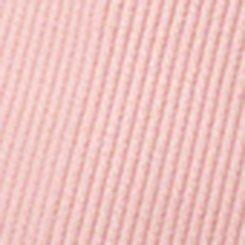 Pointelle Mock Neck Pullover Sweater, SILVER PINK, swatch