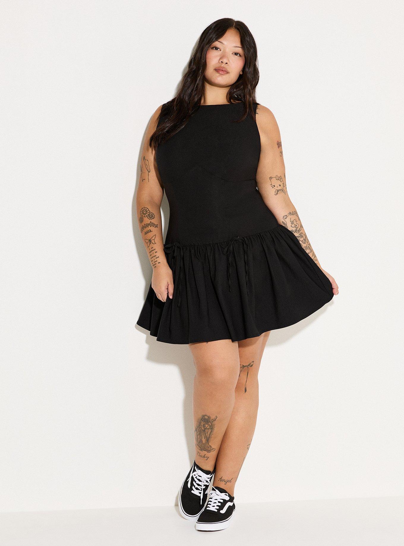 LoveSick Drop-Waist Bustier Dress