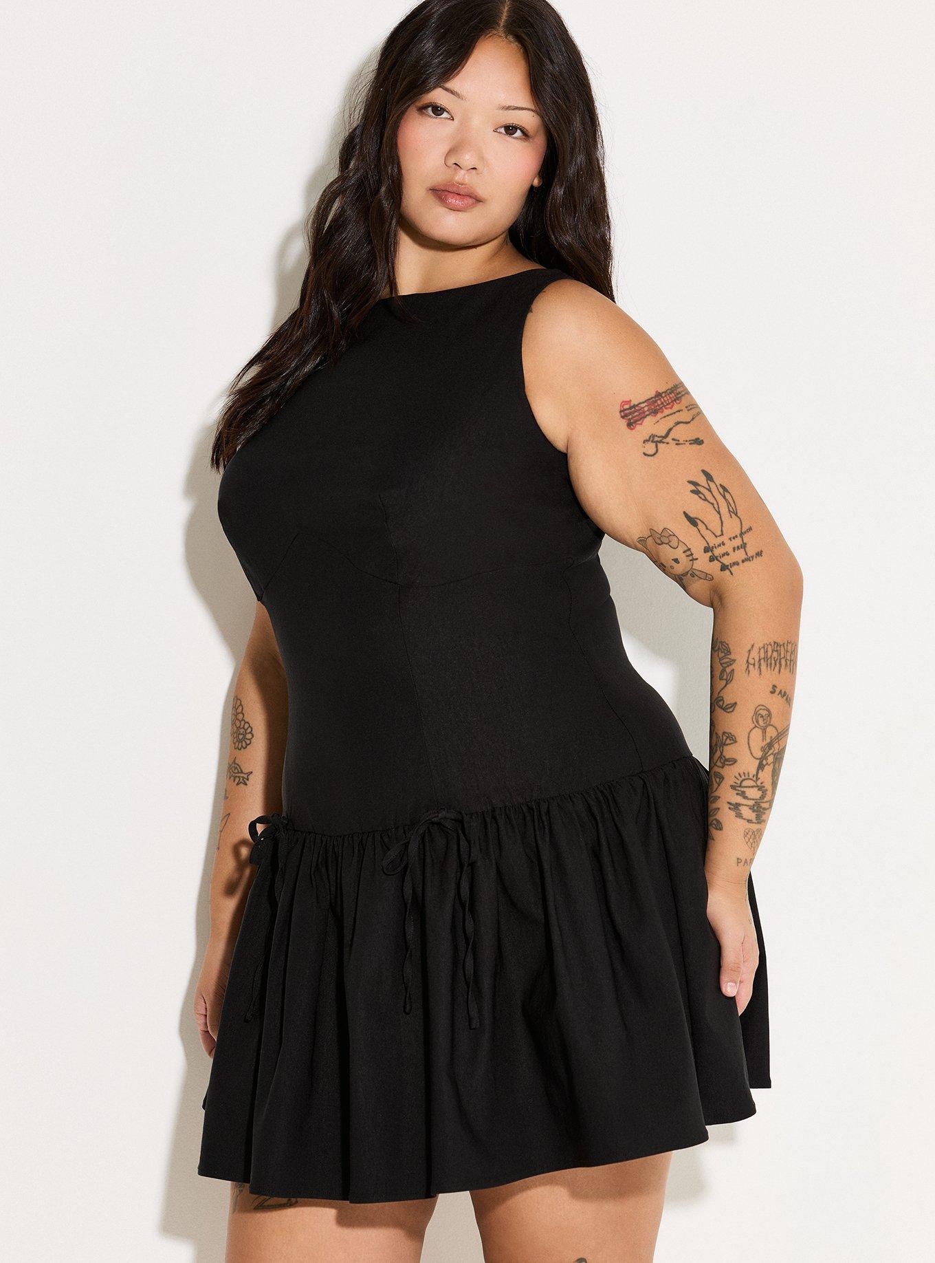 LoveSick Drop-Waist Bustier Dress