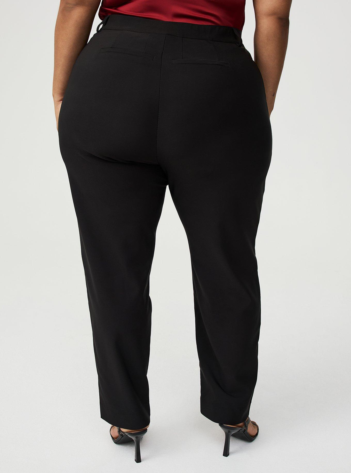 Modern Straight Embellished High-Rise Pant