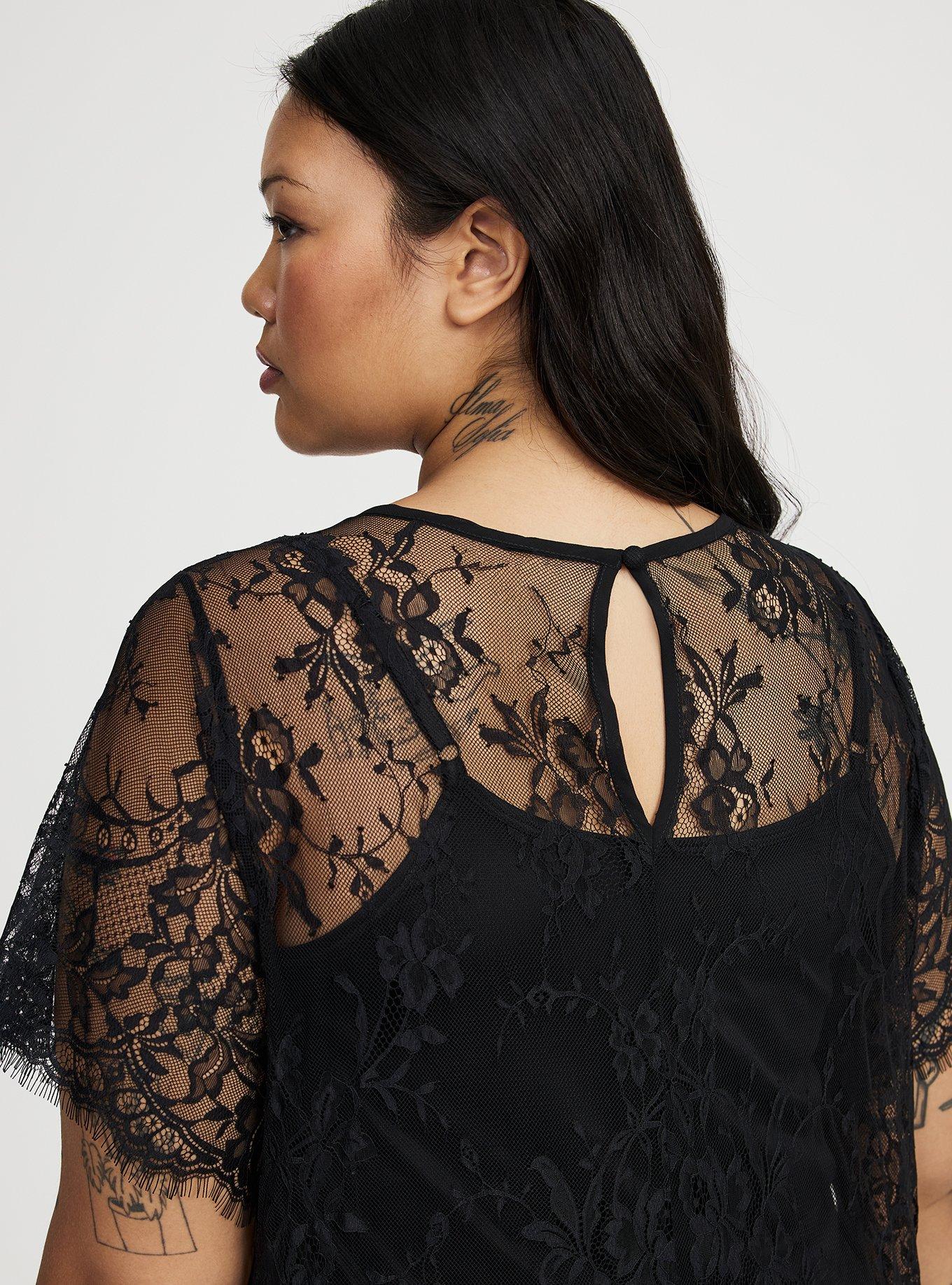 Abbey Short Sleeve Lace Top