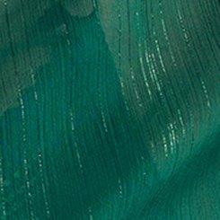 Plus Size Chiffon Tie Front Blouse, BOTANICAL GARDEN, swatch