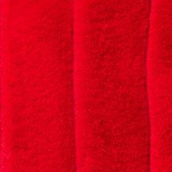 Collarless Faux Fur Jacket, JESTER RED, swatch