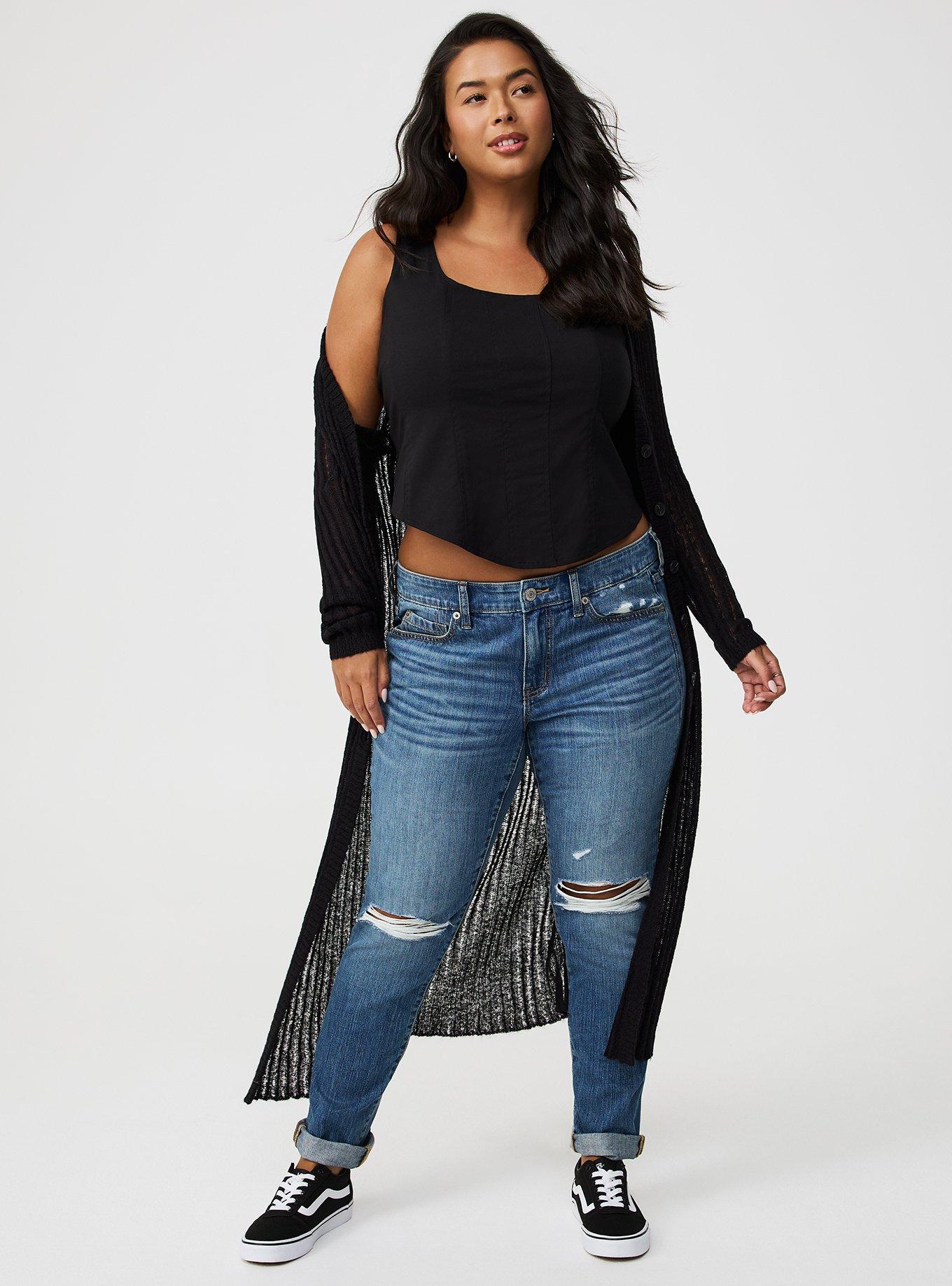 Zip-Up Corset Top
