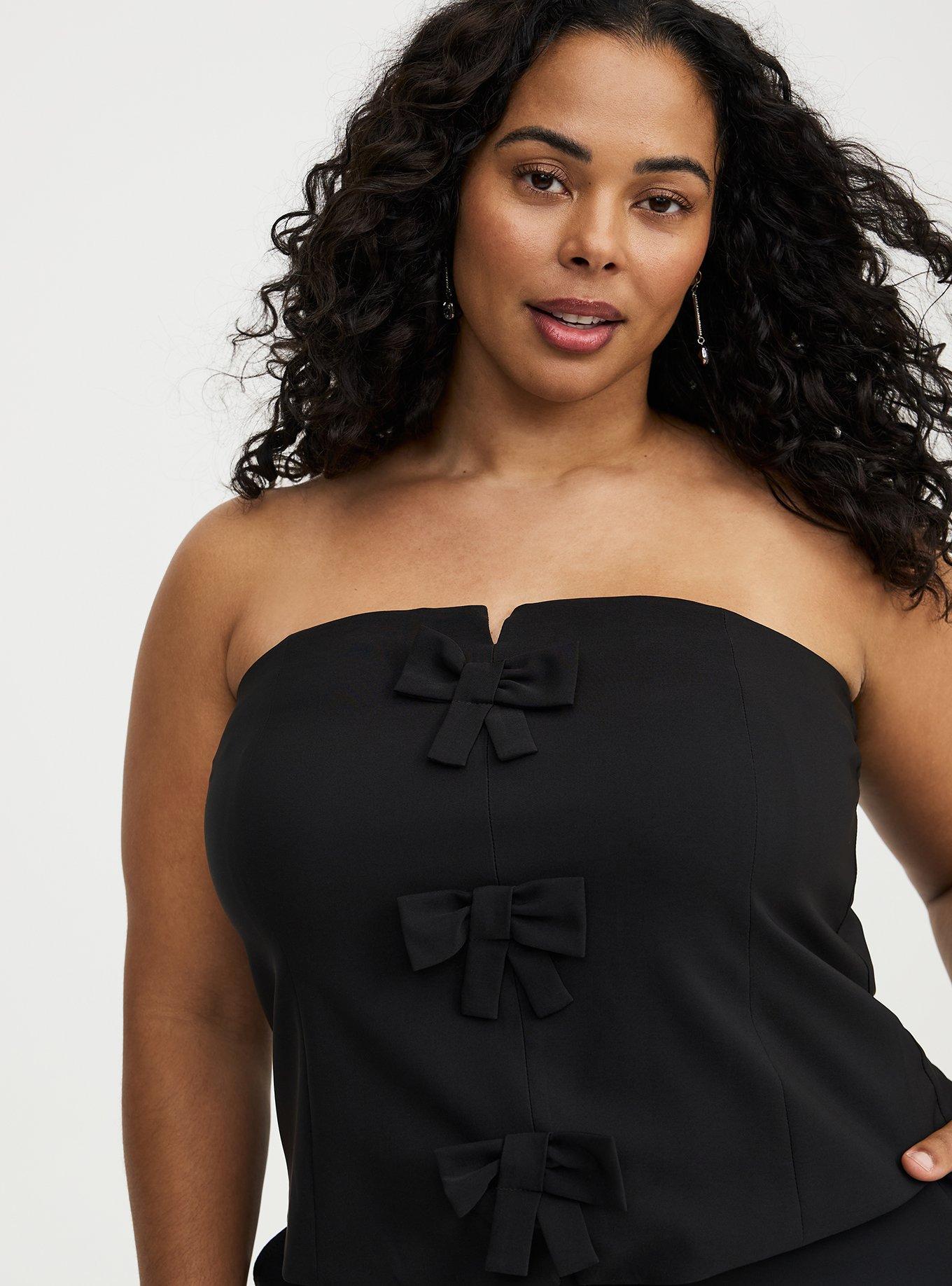 Plus Size - Bow Bustier Top - Torrid