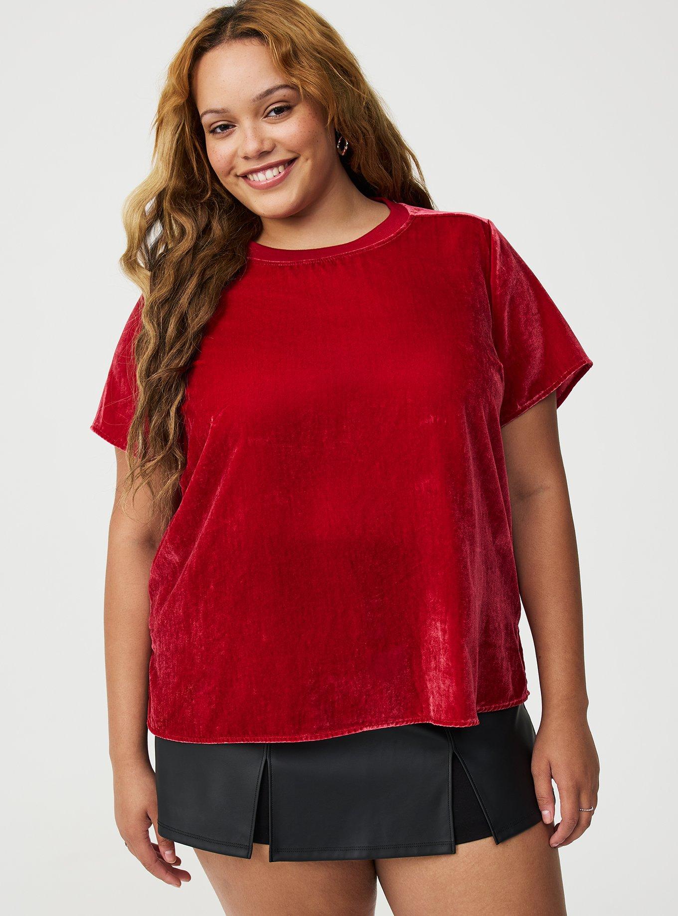 Velvet Crew Top