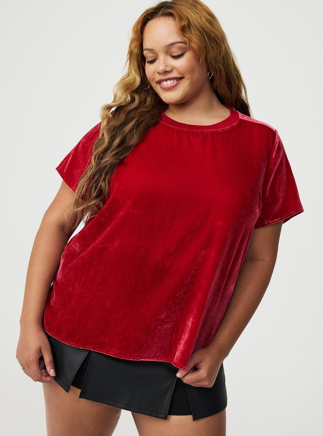 Velvet Crew Top