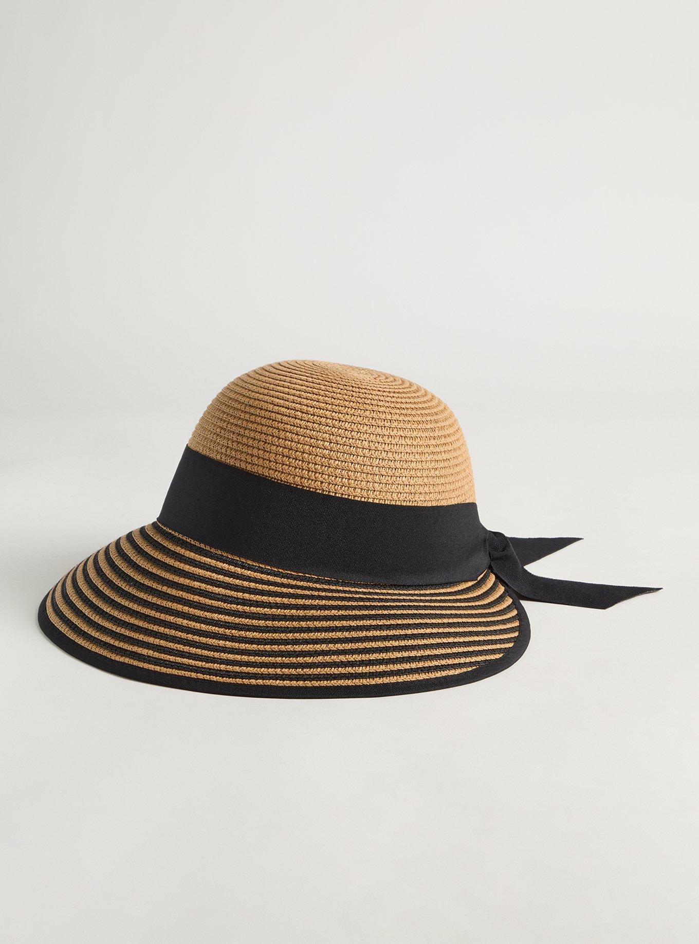 Striped Bow Visor