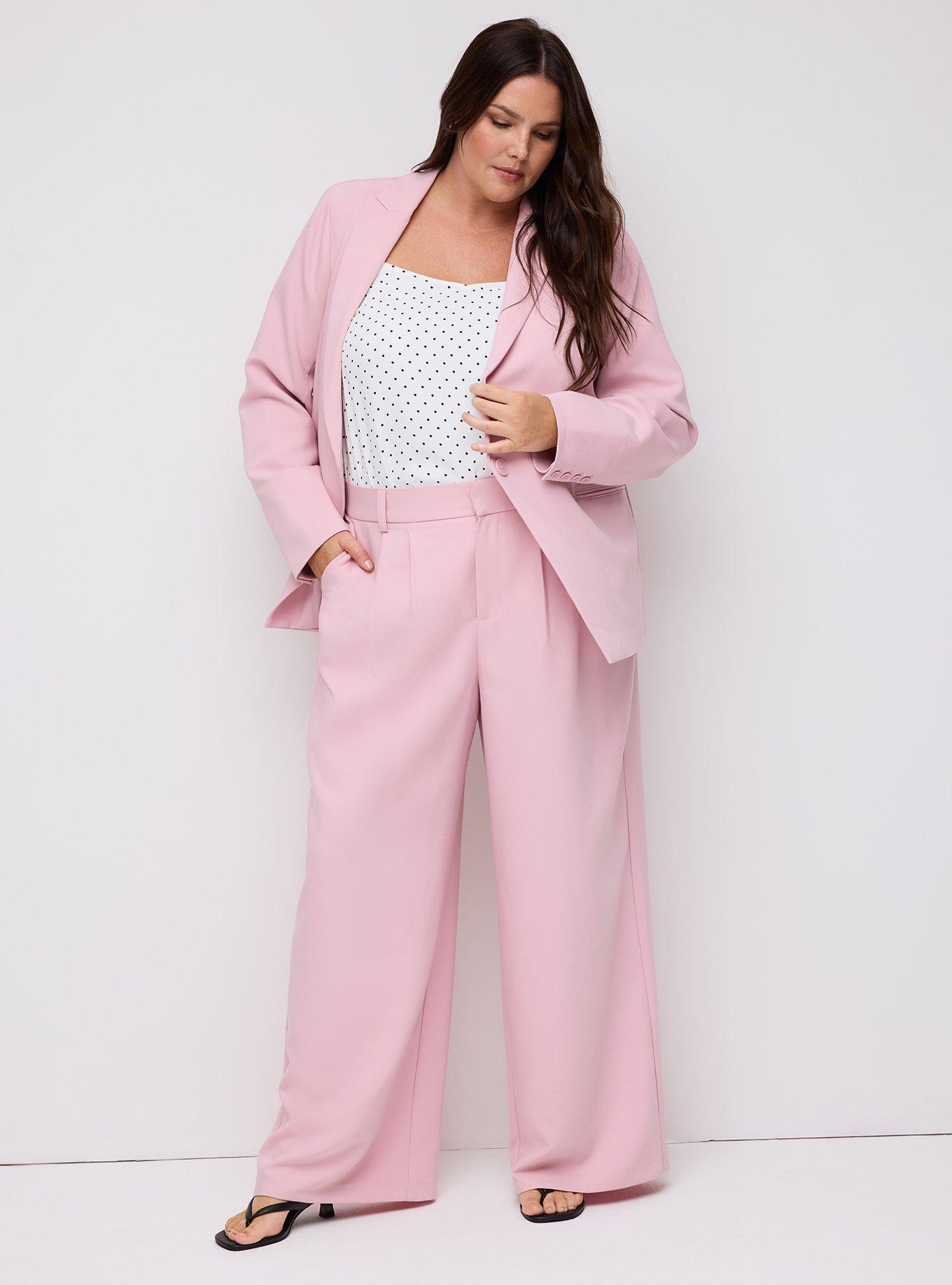 strapless open back dress Vivienne Pants - Pink and Yellow | Sass Clothing