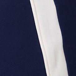 High-Rise Wide Leg Trouser, PEACOAT, swatch