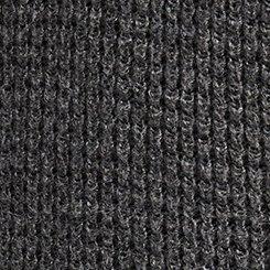 Drop Shoulder Open Front Cardigan, CHARCOAL HEATHER, swatch