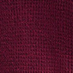 Drop Shoulder Open Front Cardigan, RED PLUM, swatch