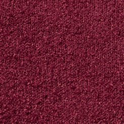 Plus Size Boucle Crew Tunic Sweater, MAROON BANNER, swatch