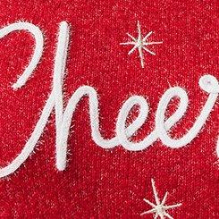 Vegan Cashmere Crew Pullover Sweater, JESTER RED, swatch