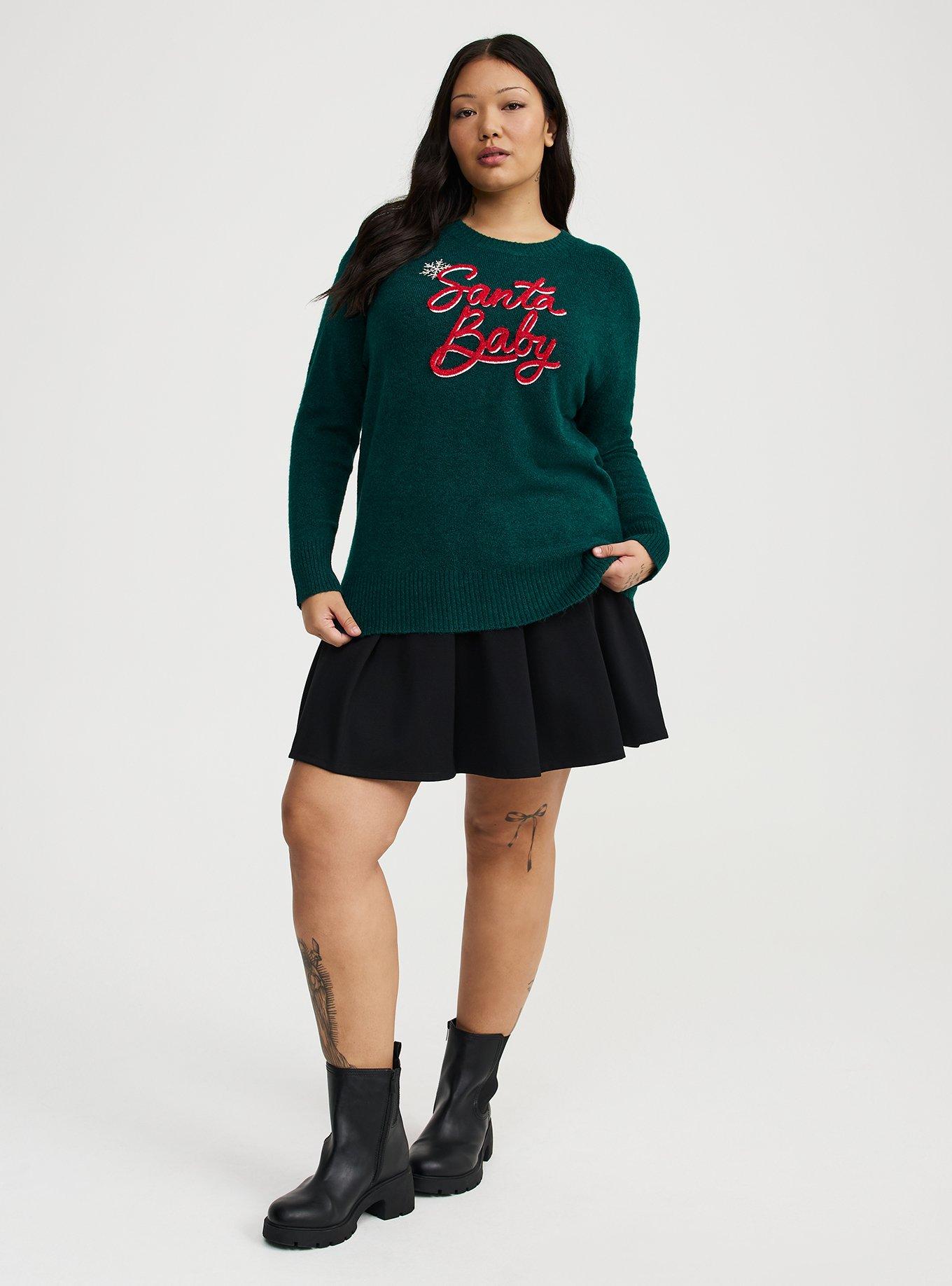 Vegan Cashmere Crew Pullover Sweater