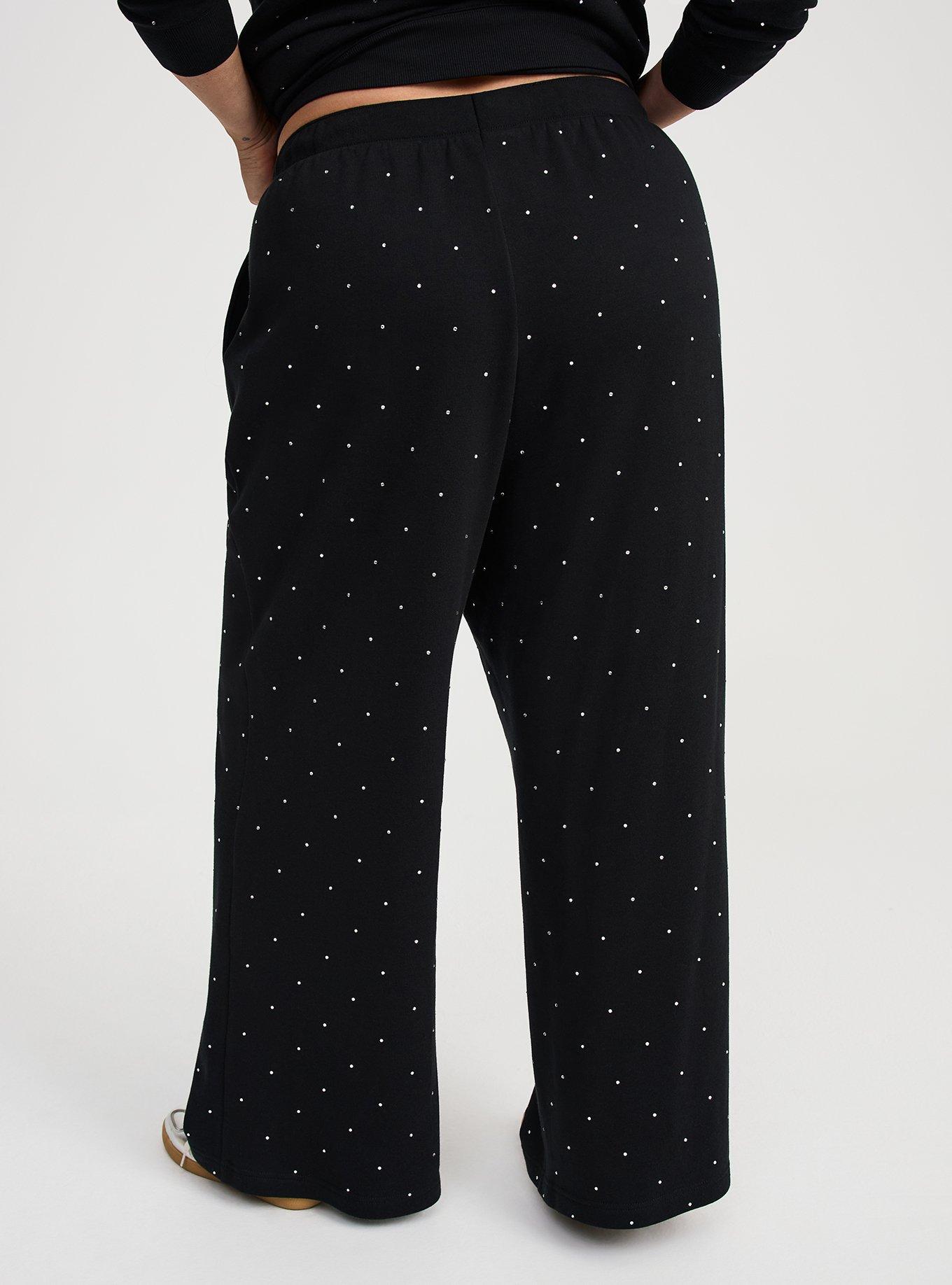 High-Rise Wide Leg Cozy Fleece Pant